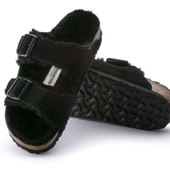 Birkenstock Shoes - Birkenstock Arizona Shearling Sandals